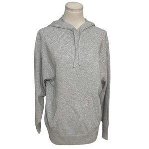ARITZIA Wilfred Free Hoodie Heather Grey Long Size XS S Oversized Fit Sweatshirt